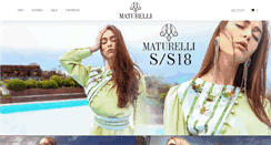 Desktop Screenshot of maturelli.com